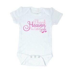 Thank Heaven For Little Girls - Infant Girls Onesie